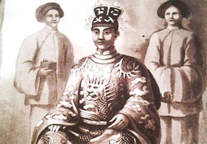 Vua Minh Mạng.