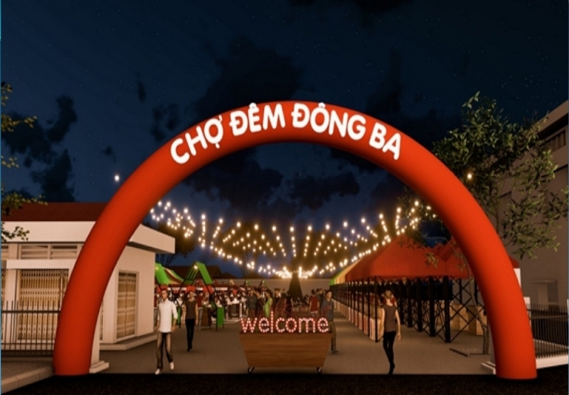Thừa Thiên – Huế: Xây dựng phương án hình thành khu chợ đêm Đông Ba